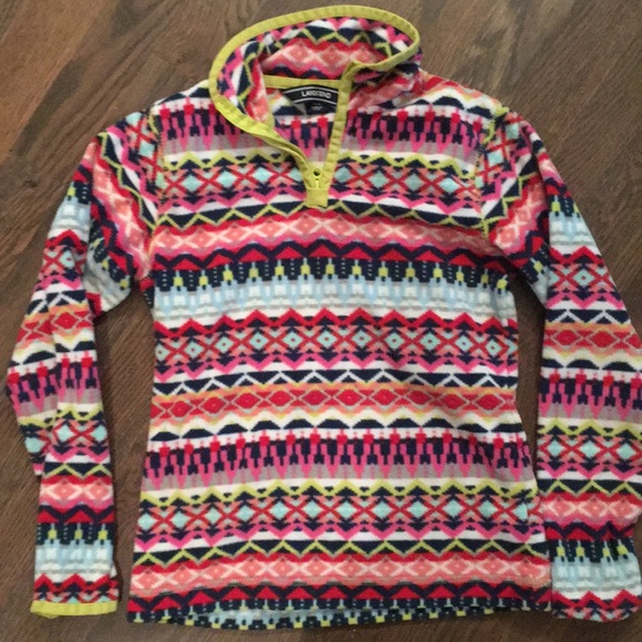 Lands end kids polar fleece. Size 6x-7 - Picture 2 of 3